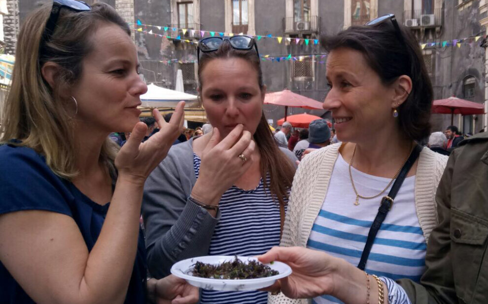 seaweed Catania fish market